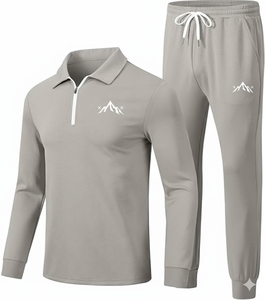 Survêtement solide à capuche d'hiver personnalisé | Matériau 100% coton | Coupe confortable | Anti-bactérien et respirant - Product Image 1