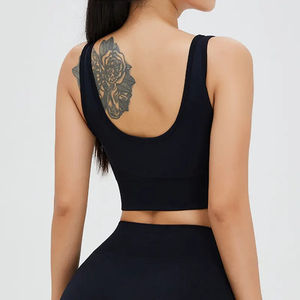 Sujetador Deportivo Casual para Mujer, Ligero, Reversible, Top de Fitness Transpirable, Sujetador de Yoga con Tirantes, Precio Económico, OEM Personalizado - Product Image 4