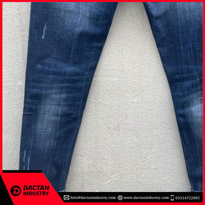 Pantalones vaqueros de mezclilla para mujer de nuevo estilo hechos en poliéster algodón pantalones vaqueros de cintura alta para mujer - Product Image 5