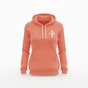 Sudadera con Capucha de Primera Calidad para Mujer, 100% Algodón, Felpa, 300g, Secado Rápido, Transpirable, Informal, para Invierno - Product Image 1