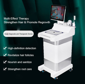 เครื่องบำบัดหนังศีรษะแนวตั้งสำหรับการป้องกันผมร่วง ลดการอักเสบ และผ่อนคลายหนังศีรษะ พร้อมการวิเคราะห์หนังศีรษะอย่างมืออาชีพ - Product Image 4