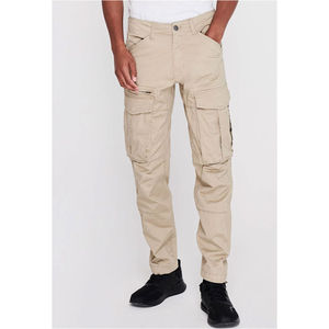 Pantalon de survêtement en tissu personnalisé conception de streetwear ample taille élastique respirant décontracté automne - Product Image 4