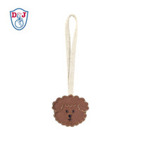 Nouveau Teddy Fleece Chenille avec Broderie Animaux Logo Personnalisé Mode Quotidien Brodé Chat Chien Sac Étiquettes