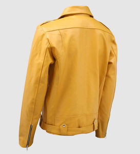 Veste en cuir pour hommes personnalisée de haute qualité Fashion Wear Veste noire Designer Vestes en cuir - Product Image 2