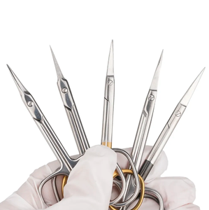 Tijeras Profesionales para Cutículas 001, Herramienta de Belleza Curva con Mango de Cerámica y Hoja de Acero Inoxidable, Punta Afilada, Seguras para Manos Diestras, Manicura - Product Image 5