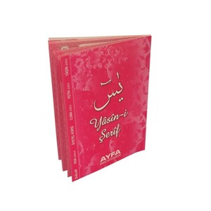 094 Rose 80 pages Format de poche Yasin avec texte turc en papier et carton Couverture en carton 12x16cm En stock - Product Image 3