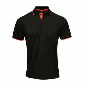 Logo personnalisé séchage rapide pour polo pour hommes T-shirts à manches courtes Polo à motif solide - Product Image 2