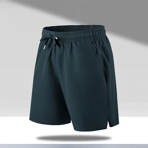 Side Slit Side Pocket Shorts Hombres Deportes Gimnasio Ropa deportiva Pantalones cortos para hombres - Product Image 3