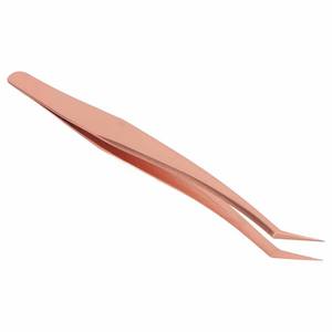 Premium <b>Eyelash</b> <b>Tweezers</b> Stainless Steel curved pointed Tip lash extension <b>tweezers</b> - Product Image 1