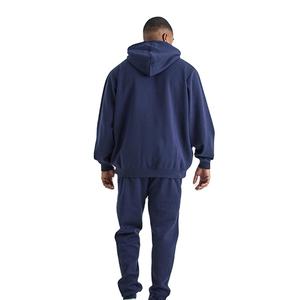 Conjunto de Chándal de Forro Polar con Capucha para Hombre, Ajuste Regular, 100% Algodón Transpirable, Estampado Personalizado, Venta al por Mayor 2026 - Product Image 5