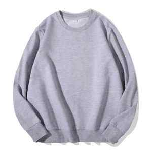 Oversized <b>Crewneck</b> Sweatshirt for Women Trendy Crop Top Hoodie for Casual Use in Winter Breathable with Front Logo - Product Image 6