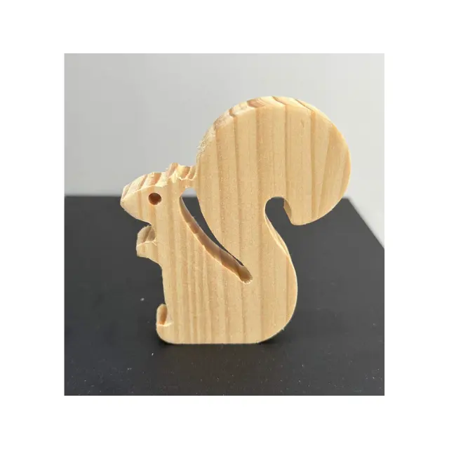 Venta caliente artesanía educativa pequeño juguete de equilibrio de animales de madera: Mejora el aprendizaje preescolar con apilamiento de madera