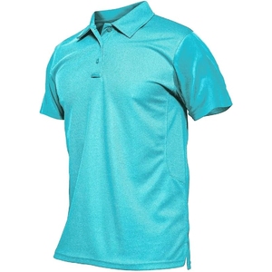 Nuevo 2025 precio de fábrica calidad superior superventas 100% Polo de algodón orgánico al por mayor de manga corta para hombres Polo de golf - Product Image 6