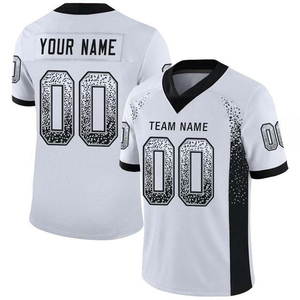 Camiseta de fútbol americano personalizada, uniforme de alta calidad hecho a medida, 100% poliéster, transpirable, Color rosa, manga corta, 2025 - Product Image 5