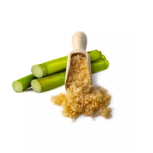 Icumsa 45 Azúcar de caña refinada marrón Origen de Brasil Gránulos de caña de azúcar crudo Ingrediente primario Azúcar de remolacha Empaquetado en bolsas a granel - Product Image 1