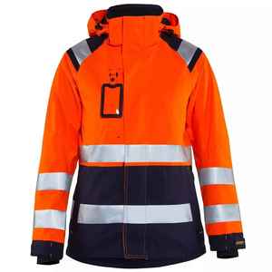 Chaqueta impermeable reflectante de nuevo diseño, ropa de trabajo, chaqueta de seguridad personalizada de invierno reflectante para trabajadores de alta visibilidad - Product Image 4