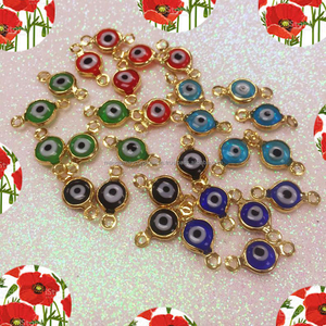 Bijoux de mode connecteur de réglage de lunette en laiton Multi Flashy Labradorite flèche en forme de pierre précieuse connecteur à boucle unique pour collier - Product Image 4