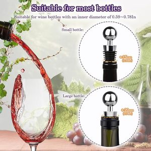 Bouchon de bouteille de vin en silicone esthétique fait à la main bouchons sous vide réutilisables pour la maison hôtels clubs bars - Product Image 4