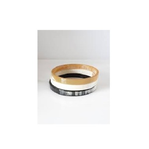 Natural Eco-Friendly Buffalo Horn <b>Bangle</b> Bracelets Set-Handmade Art Collectible Jewelry - Product Image 2