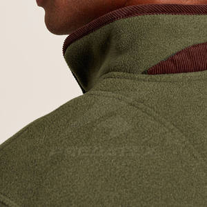 Cotton Blended <b>Quarter</b> Zipper Sweater For Men <b>Women</b> Lightweight Comfortable High Quality Fabric - Product Image 5