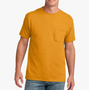 Camisetas Relax Fit con bolsillo de calidad superior para hombre, Camiseta 100% de algodón con bolsillo para hombre, camisetas de algodón con bolsillo Unisex - Product Image 1