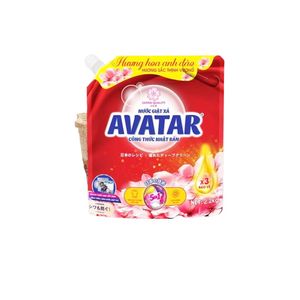 Sac de détergent liquide de parfum de fleur de cerisier pratique décontamination profonde ménage assouplissant parfumé approvisionnement propre - Product Image 1