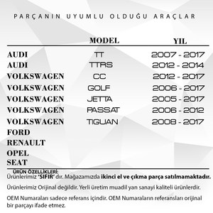 Clips-1 Pieza para Ford, Renault, Opel, Seat, Audi, Volkswagen - Product Image 6