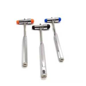 Marteau réflexe Marteau réflexe réglable en acier inoxydable Outil médical de précision améliorée pour les instruments chirurgicaux des praticiens - Product Image 3