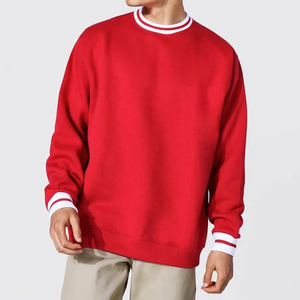 เสื้อสเวตเตอร์คอกลมคอกลมแบบสั่งทำเสื้อมีฮู้ดคอกลมผ้าฝ้าย OEM เสื้อมีฮู้ดใส่ได้ทั้งชายและหญิง - Product Image 1
