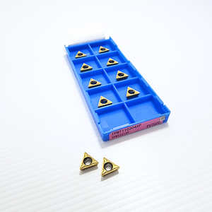 Cermet Tournant Insert TPMT110304XP Grade PV7020 Forme Triangulaire PVD Enduit Japon Qualité Haute Performance 10 Pièces - Product Image 1