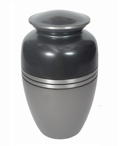 โลหะสไตล์อเมริกันทนทาน27ซม. โกศเผาออกแบบสำหรับขี้เถ้ามนุษย์ - Product Image 6