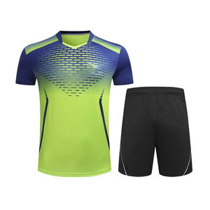 Precio barato sublimación tenis bádminton voleibol Jersey uniformes amarillo voleibol Jersey para hombres tenis ropa diseño - Product Image 3