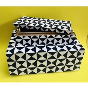 Caja de joyería con incrustaciones de hueso clásico/caja de almacenamiento con diseño de resina hecha a mano india con incrustaciones de hueso - Product Image 5