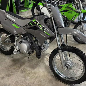 Motocicleta Kawasaki KLX110 de 112cc para trail, nueva en stock, a la venta. - Product Image 1