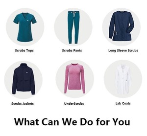 Uniformes Médicos de Mujer en Oferta, Antiarrugas, Lavables, de Punto Suave, Spandex/Poliéster, Conjuntos de Uniformes para Enfermeras de Hospital - Product Image 6