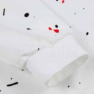 เสื้อสเวตเชิ้ตผู้ชายขายดีสำหรับฤดูหนาว ผ้าฝ้ายฟลีซ 100% น้ำหนักเบา แขนยาว ระบายอากาศได้ดี กันน้ำ สวมใส่สบายๆ - Product Image 5