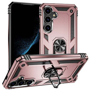 เคส Samsung Galaxy S25 Plus และ Samsung Galaxy S24 Plus พร้อมขาตั้งแบบวงแหวนและแม่เหล็ก รุ่นพรีเมียม - Product Image 1