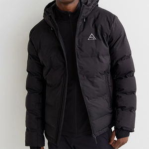 เสื้อแจ็คเก็ตพัฟเฟอร์มีฮู้ดสำหรับผู้ชาย ขายดี คุณภาพสูง อุ่นสบายสำหรับฤดูหนาว สไตล์ลำลอง ปรับแต่งได้ - Product Image 5