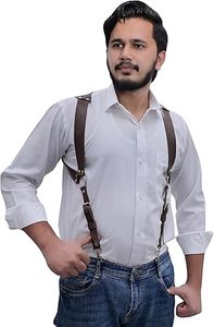 สายเอี๊ยมกางเกงผ้ายีนส์สำหรับผู้ชายปรับได้มีสไตล์ลำลองของแท้คลาสสิก - Product Image 6