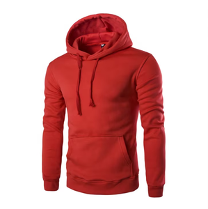 Venta al por mayor llanura hombres Streetwear sudaderas con capucha de algodón de peso pesado logotipo personalizado gota hombro sudaderas OEM ODM - Product Image 5