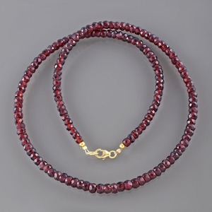 Kalung permata <span class=keywords><strong>Garnet</strong></span> merah, Perhiasan Hadiah untuk wanita