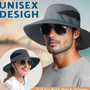 OEM personnalisé été réglable coloré sérigraphié broderie chapeau de soleil polyester protection UV mode respirant seau chapeaux - Product Image 1