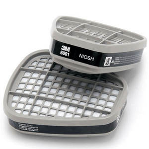 Cartucho de Protección Respiratoria para Vapores Orgánicos Aprobado por NIOSH 6001, para Exposiciones Químicas en Entornos Peligrosos, Hecho en EE. UU. - Product Image 4