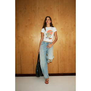 GRIMELANGE PETROVAC T-shirt imprimé et à motifs en tissu doux et extensible pour femme - Product Image 6