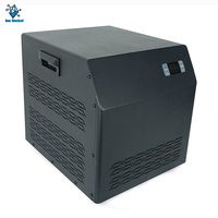 Enfriador de baño de hielo portátil pequeño automático de 0,5 HP con bomba de filtro R290 máquina de refrigeración refrigerada por agua para inmersión en frío doméstico