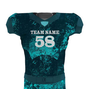Uniforme de football américain à sublimation, vêtements de sport au design unique, uniforme de football américain fabriqué au Pakistan à des prix abordables en gros - Product Image 3