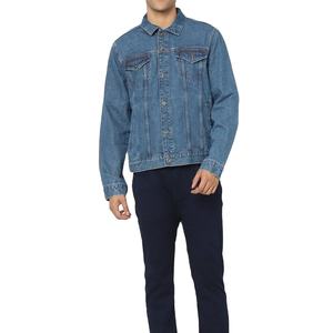 Vente directe usine – Veste en jean pour homme avec logo personnalisé – Confortable, qualité supérieure, manches longues – Collection 2026 - Product Image 2