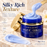 Crème OEM Matrixyl 3000 SNAP-8 GHK-Cu Anti-rides, Hydratant Visage au Collagène pour le Défouagement des Rides d'Expression et la Lutte contre le Vieillissement