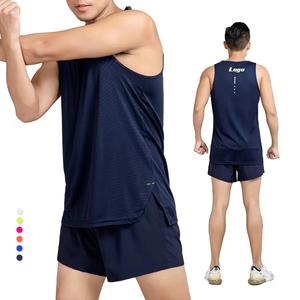 <b>Mens</b> Running Workout High Quality Fashion Mesh <b>Vest</b> <b>White</b> Gym Tank Top Custom Logo <b>Men</b> Outdoor Fitness Tank Tops Wholesale - Product Image 2