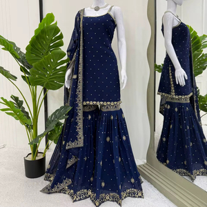 Blue Dress Materials - High Quality Indian Fabrics Wholesale Blue Dress Materials - High Quality Indian Fabrics Wholesale